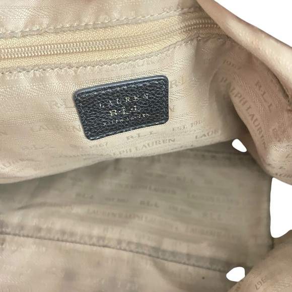 Ralph Lauren RRL Black
Leather Tote Shoulder Bag - Picture 10 of 16